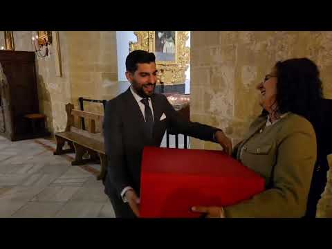 El pregonero de la Semana Santa de Córdoba se emociona