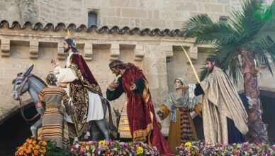 Los misterios de la Semana Santa hunden sus raíces en las representaciones teatrales que se celebraban en las iglesias durante la Edad Media. Foto: PacoRomán Teatro
